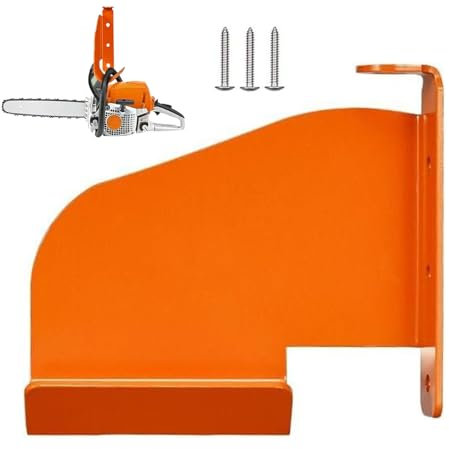 Generico Porta Motosega | Gancio da Muro per Seghetto a Catena,di Organizzazione per Attrezzi Agricoli Trattori e Utensili da Lavoro