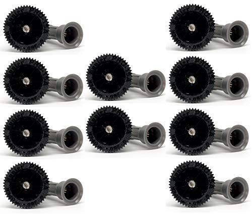 Set di 10 Ugello per irrigatori, portata 4,6 m, angolo di irrigazione regolabile da 0° a 360°, filettatura compatibile con Hunter, Rain Bird, Irritrol, KRain