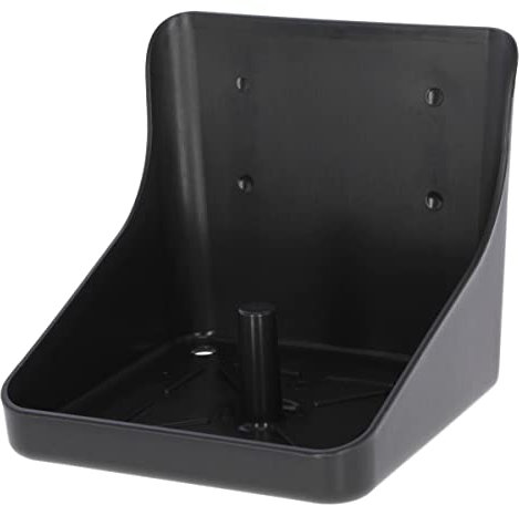 Kerbl Lecksteinhalter schwarz Kunststoff, eckig