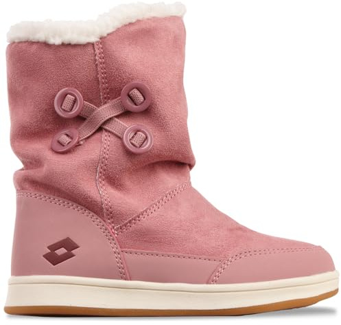Lotto Mädchen Gramada Fur K Halblange Stiefel, Dk Rose Dk Red, 33 EU