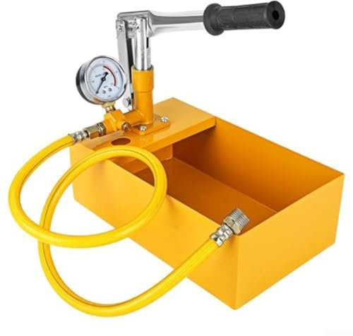 Pompa manuale della prova di pressione, pompa di riempimento con G1/2 collega il tubo ad alta pressione, pompe riscaldate del tester di perdita idraulica per l'industria