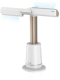 Shark TurboBlade Turmventilator, leise, Hochgeschwindigkeitssystem, Luftzirkulation bis zu 20 Meter, 10 Geschwindigkeiten, 180° Oszillation, Fernbedienung, Timer, Einfache Reinigung, Weiß TF200SEUWH