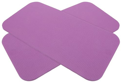OSALADI Ginocchiere da Giardinaggio in TPE Flessibile Antiscivolo 34X17X06 CM Set 2 Pezzi Tappetino da Giardinaggio per Ginocchia e Ammortizzato Cuscinetto Protettivo per