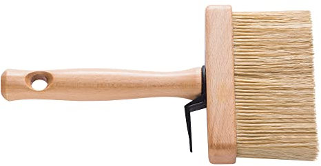 HARDY WORKING TOOLS brochas Pintura, brochas Pintura Pared, Tamaño 110mm x 30mm, Altura del Pelo 56mm, brochas para Pintar, brocha Madera, cepilladora de Madera, Serie 82, A0240-825611