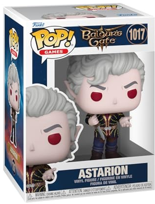 Funko Pop! Games: Baldur's Gate 3 - Astarion - 1 in 6 Chance of Rare Chase | Goodies Officiels Jeux Vidéo - Figurine Vinyle à Collectionner - Idée Cadeau Anniversaire pour Fans et Collectionneurs