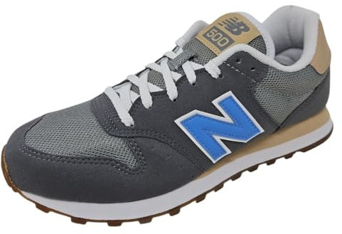 New Balance Herren 500 Sneaker, Castle Rock GRAU-BLAU, 37 EU