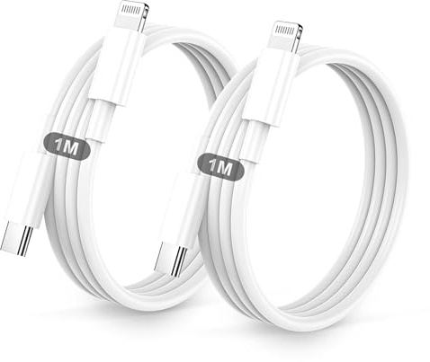 Cavo IPhone USB C Lightning,Cavo Di Ricarica Rapida,2 Pezzi 1M+1M Cavetto USB C Lightning Per IPhone 14/13/13pro/12/12 Pro/Max/12/Mini/11/11 Pro/Max/Se/Xs Max/Xs/Xr/X/8/8 Plus/7/6s/6 Plus 5s/5c/Ipad