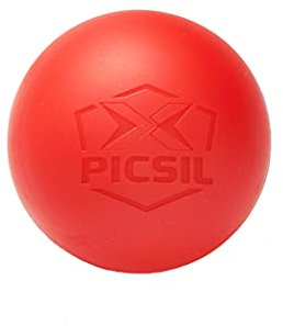 PICSIL Lacrosse Ball Unisex für Männer und Frauen Massageball zur Massage von Punkten und Aktivierung von Druckballon oder Gummiball für Rehabilitationsübungen oder Pilates Yoga