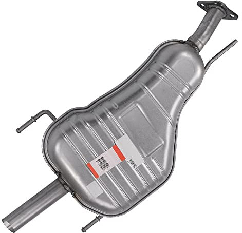 BESTPRICE 1x Endschalldämpfer Kompatibel mit OPEL Astra G CC (T98), Astra G Classic (T98)