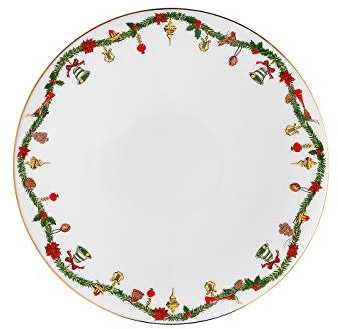 Nora Christmas Teller flach 22 cm