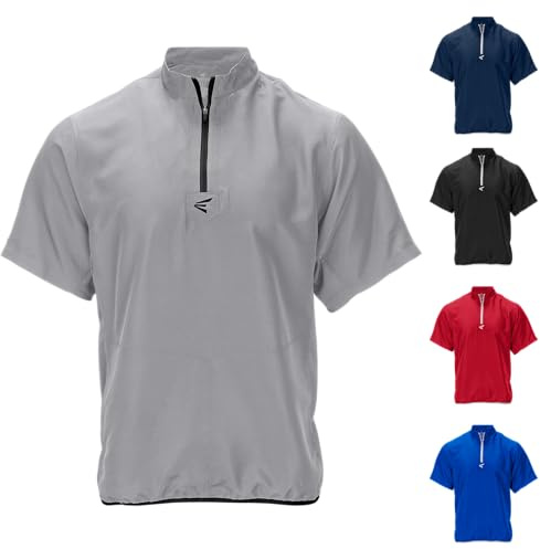 Easton | ALPHA Short Sleeve Cage Jacket | Adult X-Large | Grey