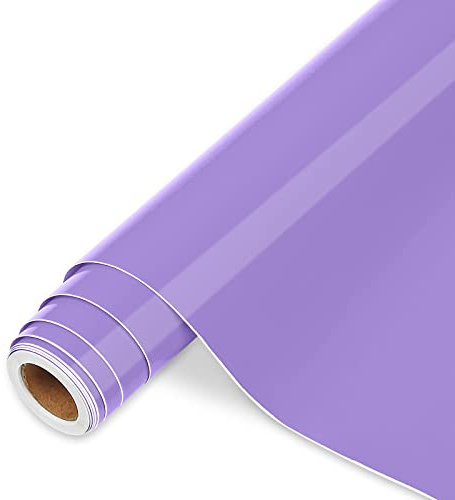 iImagine Vinyl IModeur Vinilo adesivo Viola, 30,5 cm x 3,66 m pellicola adesiva Viola lucido, vinile Viola per Cricut, Silhouette Cameo, La maggior parte delle macchine da taglio