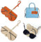MUYAPAY Spida Mount Sac à Lunettes de Soleil en Cuir Souple, Étui Portable, Pochette de Rangement pour Femmes et Hommes