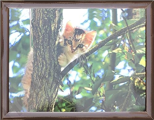 Large Lap Tray Wooden Climbing Cat On Tree Soft Padded Cushioned Bean Bag, Laptop, TV, Breakfast, Dinner, Food, Drink, Portable Lightweight Home Office Serving Tray