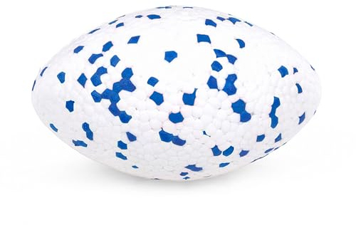 Petface Outdoor Paws Mighty Rugby Ball Dog Toy, Extra Strong (Pack of 1) | Made from ETPU, Floats in Water, for Fetch & Bounce, Durable for Heavy Chewing