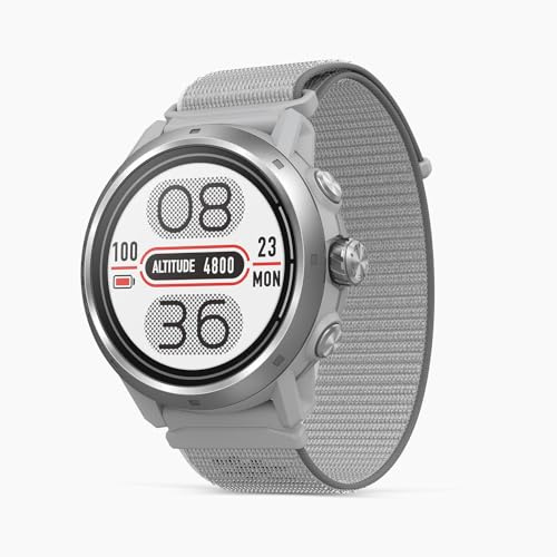 COROS APEX 2 GPS Outdoor Refurbished Watch,1.2 Sapphire Screen,14 Days/40 Hours Battery Life,5 Satellite Systems, Offline Maps, Heart Rate Monitor, Triathlon, Multisport- Renewed, Open Box (Grey)