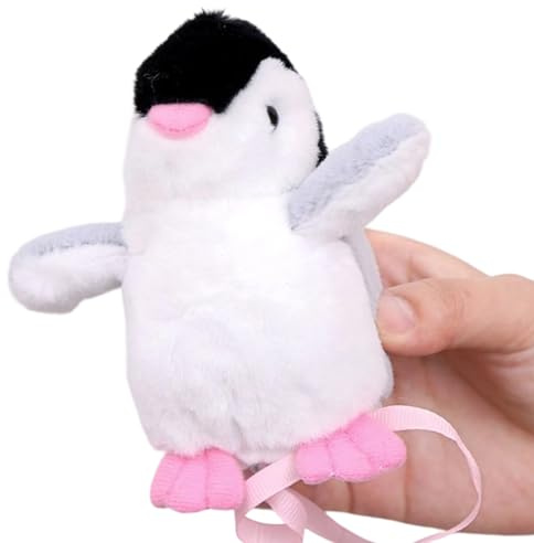 Magnete a spalla in peluche – Decorazione magnetica e simpatica per pinguini morbidi, giocattolo a spalla, per bambini, ragazze, adolescenti, adulti, fidanzate e familiari