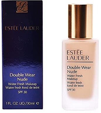 Estée Lauder Double Wear Nude Water Fresh Fondotinta Liquido con SPF30, 3W3 Fawn, 30 ml