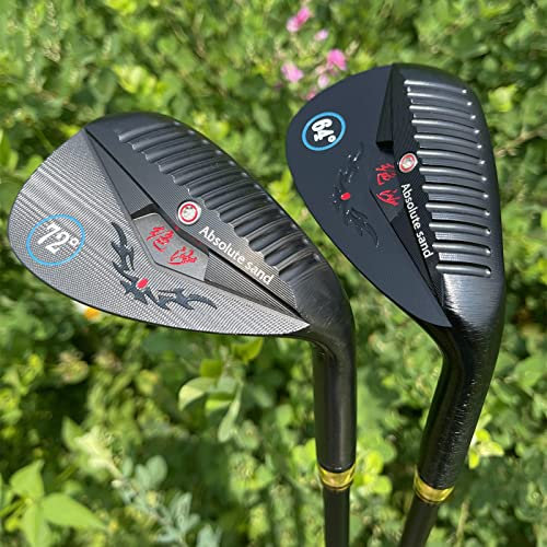 CALONG Forged Golf Wedge 52 56 60 64 68 72 Degree Right Hand Sand Wedge Milled Face Lob Wedge for Men & Women-High Loft Golf Club