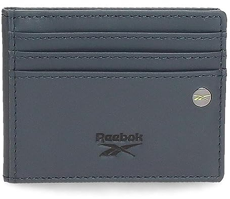Reebok Switch Tarjetero Azul 9,5x7,5 cms Piel