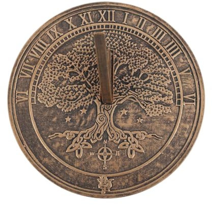 Something Different Wholesale Tree of Life Terrakotta-Sonnenuhr – verbindet Natur und Nützlichkeit nahtlos