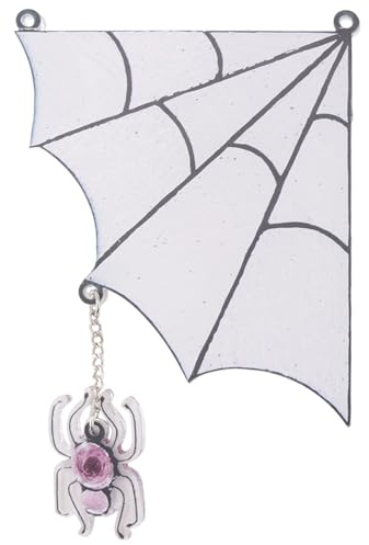 Buhdjfnke Accesorio para puerta con telaraña, decoración de pared, decoración de pared, cartel de puerta de Halloween, adorno de de puerta A