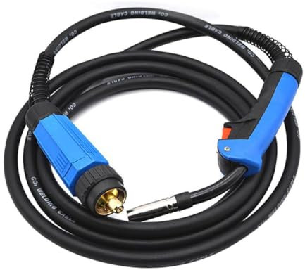 RIVERWELD 15AK MB15 MIG MAG Torcia di saldatura ad aria raffreddato Euro Connettore 180A 3 Metri (10 ft)