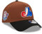 New Era Montreal Expos MLB Harvest 25th Anniversary Brown Black 9Forty A-Frame Snapback Cap - One-Size