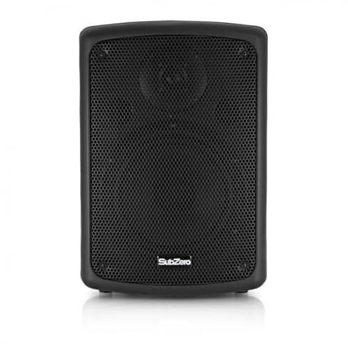 SUBZERO Active PA Speaker with Yoke Bracket, 80W 8 Inch