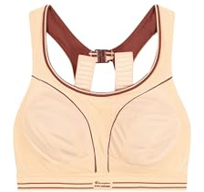 Champion Shock Absorber S5044 Ultimate Run Bra Soutien-Gorge de Sport, Pêche (EAC), IT 1D (EU 65D) (UK 30D) (FR/ES 80D) (US 30D) Femme FW24, Pêche (Eac), 80D