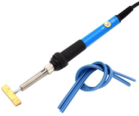 Desikixudy Kit Saldatore a barra a T da 60 W per Riparazione di Pidel dello Schermo LCD, Strumenti di Saldatura Portatile di Stagno, Spina UE