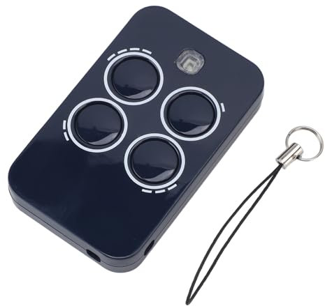 Télécommande de Porte de Garage 433 MHz, Ouvre-porte sans Fil, Boîtier ABS Longue Portée, Conception Compacte pour Télécommande et Portes à Volet électrique