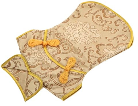 Warmhm Housse pour Bouteille De Vin Style Chinois Satin avec Broderie Décoration Romantique pour Mariage Et Fête Housse Réutilisable Élégante Emballage Cadeau pour Bouteilles