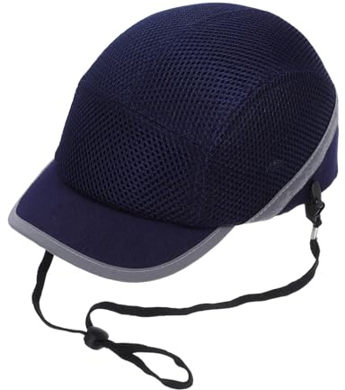 TOYZFRIENDY Cappello Sicurezza Lavoro in Cappello Per Adulti Protezione Testa Da Costruttore Industriale Leggero Edile Comfort Stagione Intera Design