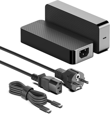 HKY GaN PD3.1 Bloc d'alimentation USB C 48 V 5 A 240 W pour station de travail mobile, AI PC, ordinateur portable 16 (2025), station d'accueil, amplificateur de haut-parleur, robot, drones, audios