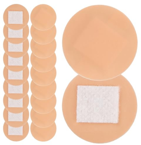 Gatuida Apósitos Redondos Impermeables para Dedos y Nudillos 22 MM 200 Unidades Vendajes Transpirables de Grado Médico Cubre Heridas para Deportes y Uso Diario