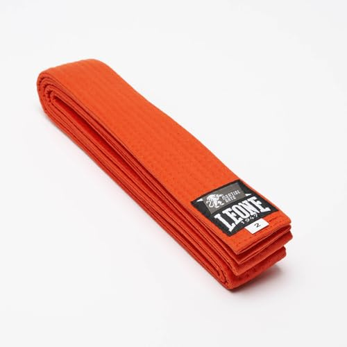 LEONE 1947 Karategi-Gürtel, Unisex, Erwachsene, Orange, 6