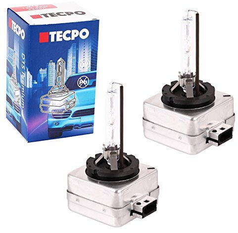 TECPO 2X D1S Xenon Brenner Premium 12V-35W 4300K KALTWEIß Scheinwerfer-Lampe Audi VW BMW Mercedes FERNLICHT ABBLENDLICHT PK32d-2 E11 MIT STEUERGERÄT