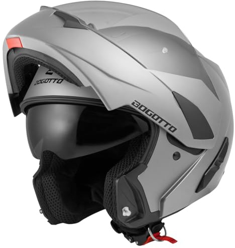 Bogotto V280 Casco, argento, S