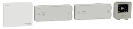 Schneider Electric Wiser - ansluten termostatsats för elvärmare Generation 2 - CCTFR6905G2