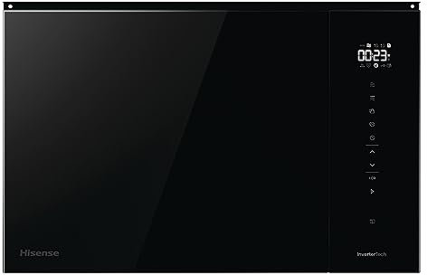 Hisense BIM325GI63DBGUK Built In 25L Microwave Oven with Grill - Black
