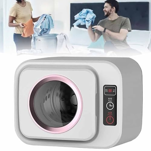 DDZJTPP Mini Asciugatrice Piccola,Asciugatrice Centrifuga Portatile,Asciugatrice Compatta da 1Kg,Regolazione a 3 Marce,per Viaggi,Appartamenti,Dormitori Studenteschi,Hotel,Casa,D