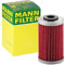 Inspektionspaket Ölwechsel Set Mann Ölfilter + 5l Motorradöl 10W-40 passend für KTM DUKE RC 125 200 390