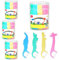 Liwein Zahnseide Kinder, Zahnseide, 80 Stück Zahnseide Stick, 4 Tierformen, Ungewachst, Fluoride-Frei, Zahn Draht Zahnpflege Interdental Flossers mit Y-Form Design, Disposable Zahnseidensticks (80)