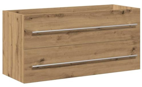 vidaXL Mobile Lavabo Bagno Artigianale 100x38,5x48cm Legno Multistrato, Armadio per lavandino da Bagno, Mobile per lavandino da Bagno, Mobile per lavabo