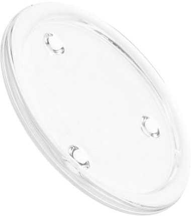 Hemobllo Vassoio Per Candele in Vetro Base Per Candele Profumate Design Unico Per Casa e Ufficio Sicurezza Base Isolante Per Aromaterapia e Ambienti Rilassanti