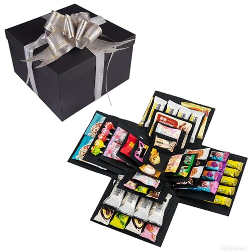 Explosion Box, Caja De Regalo Explosiva, Caja Sorpresa Cumpleaños, Caja Sorpresa De Regalo, Caja Fotos Sorpresa, Caja Explosiva Regalo Sorpresa, para Navidad Cumpleaños Aniversario
