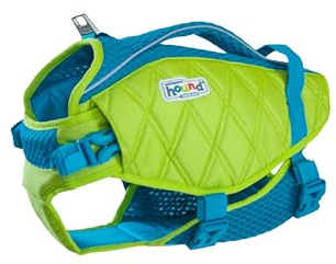 Outward Hound Standley Sport Green Performance Dog Life Jacket, XL