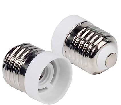 Convertisseur de douille de lampe, adaptateur de douille, adaptateur de douille E40 à E27 E40 à E26 Ampoule LED Prolonger la prise Adaptateur de lampe Convertisseur de support de douille de base Conve