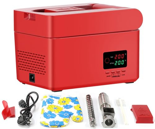 SHENGSHIYU Öl Maschine für Zuhause, Samen und NüSse Ölpresse Maschine Vibrationsarm Öl Maschine für Den Privaten und Gewerblichen Gebrauch